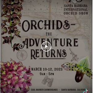 Santa Barbra International Orchid Show Tickets